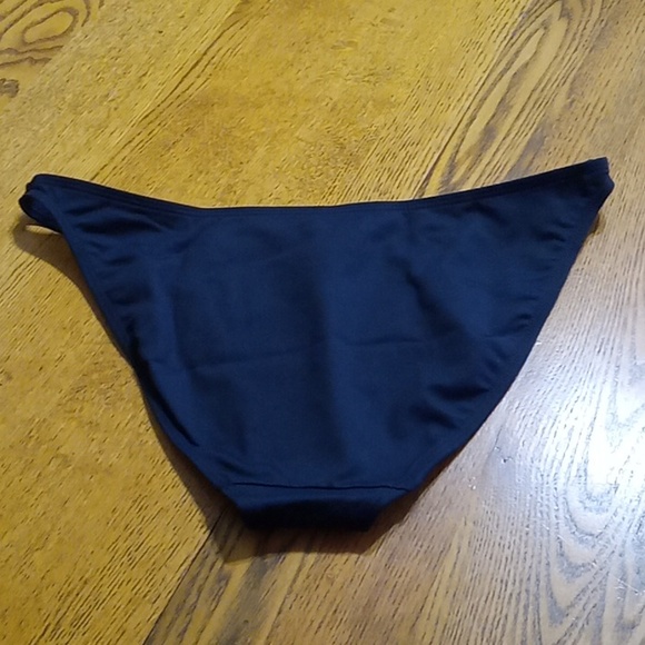 Andie Womens Bikini Bottom BLACK LARGE TROPEZ Swim Vacation Pool NEW Beach Party - Picture 8 of 8